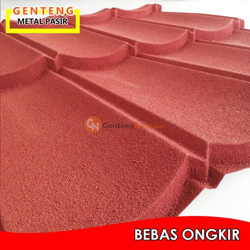 Gambar Genteng Metal Pasir - Cokelat dari Toko Genteng Nglayur Kab. Trenggalek Tokopedia