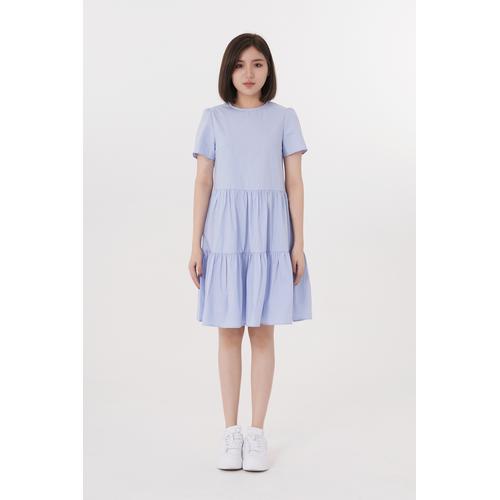 Jual PINGDO Short Sleeve Tiered Dress 
