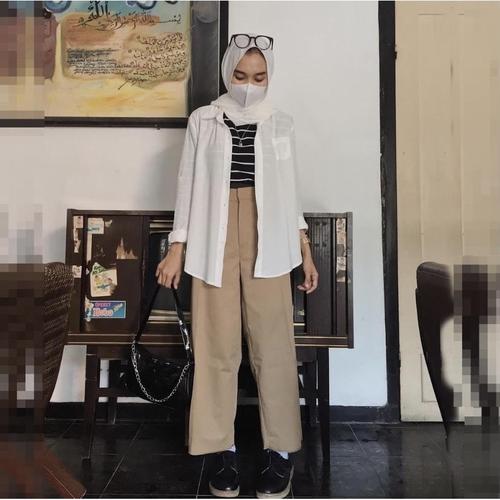 Panjang Baggy Pants Basic Premium 