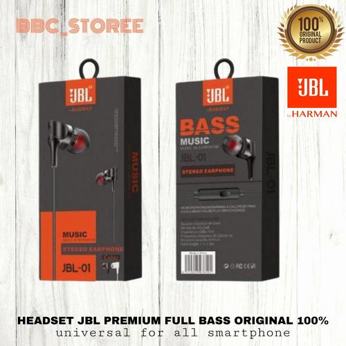 Jual Headset Earphone Handsfree JBL 