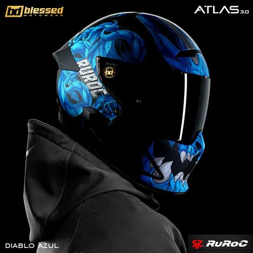 Jual Ruroc Atlas 3.0 Diablo Azul - Kota 