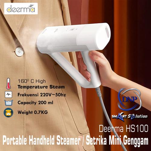 Promo DEERMA HS100 Handheld Garment Steamer Iron Setrika Uap Portable