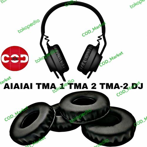 Jual Busa AIAIAI TMA1 1X TMA2 TMA-2 DJ Headphone / Bahan Kulit Berkualitas.  - Hitam, 1 pasang - Jakarta Barat - COD_Market | Tokopedia