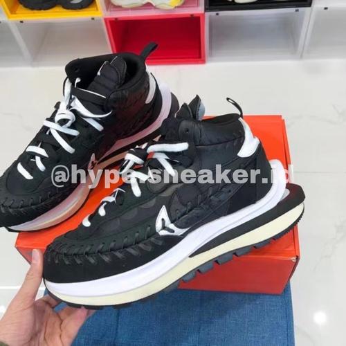 nike vaporwaffle sacai jean paul gaultier black white