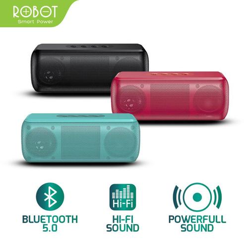 Gambar Robot RB220 Portable Bluetooth 5.0 Speaker (New Model RB100 RB210) - Hitam dari shopedia bandung Kota Bandung Tokopedia