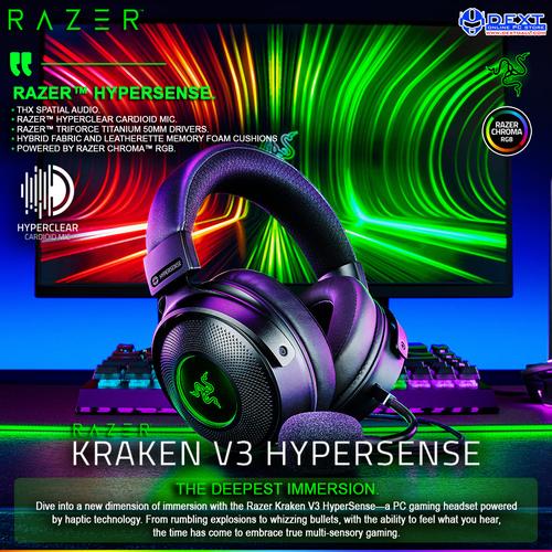 Jual Razer Kraken V3 HyperSense Haptic 