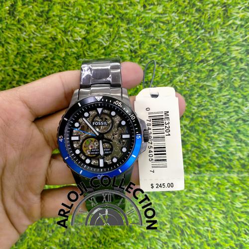 Jual Fossil ME3201 black automatic man 