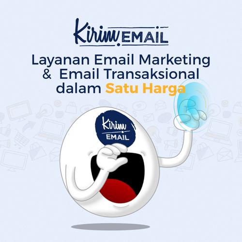 Gambar Prabayar 125.000 Email Credits dari KIRIM EMAIL Kab. Bandung Tokopedia