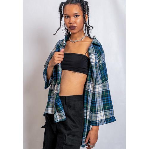 Jual OCWA AKITA PLAID FLANNEL SHIRT 