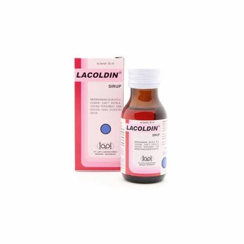 Jual lacoldin syrup sirup syr 60ml 60 ml obat batuk pilek / botol - Kab ...