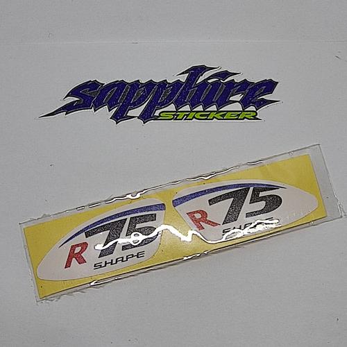 Jual Sticker Visor Helm Stiker Helmet Arai R75 Shape - Jakarta Timur ...