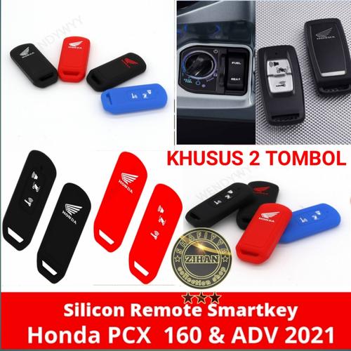 Pcx Remote Jual Silicon Remote Smart Key Honda PCX 160 & ADV Model 2 Tombol - Anti ...