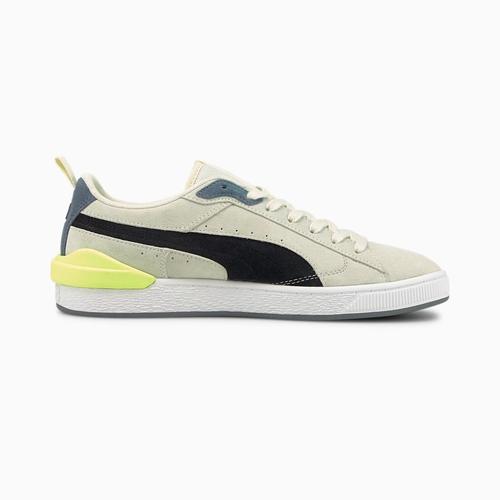 Promo sepatu pria PUMA Suede Bloc Ivory 