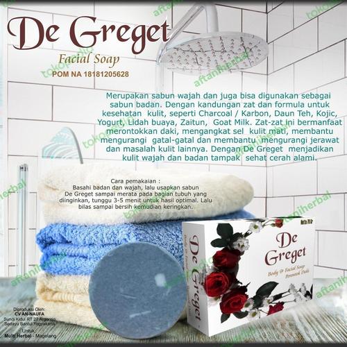 Greget Jual sabun perontok daki - DE GREGET - sabun herbal - sabun mandi - Kab ...