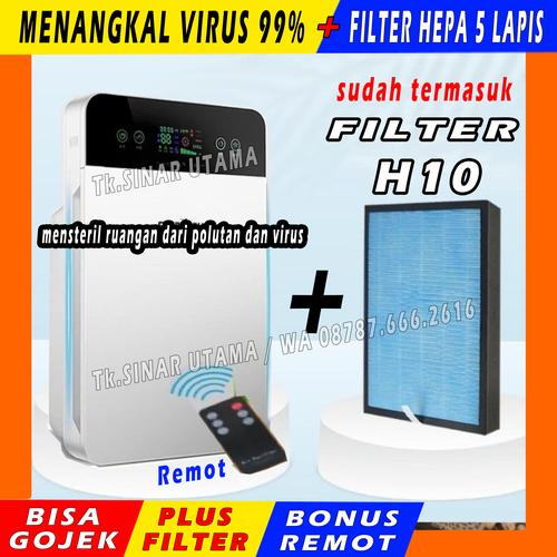 Gambar AIR PURIFIER PENJERNIH UDARA STERIL RUANGAN RUMAH SEGAR BEBAS BAKTERI - MESIN H10 dari Toko.Sinar.Utama Jakarta Barat Tokopedia
