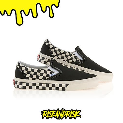 side checkered vans