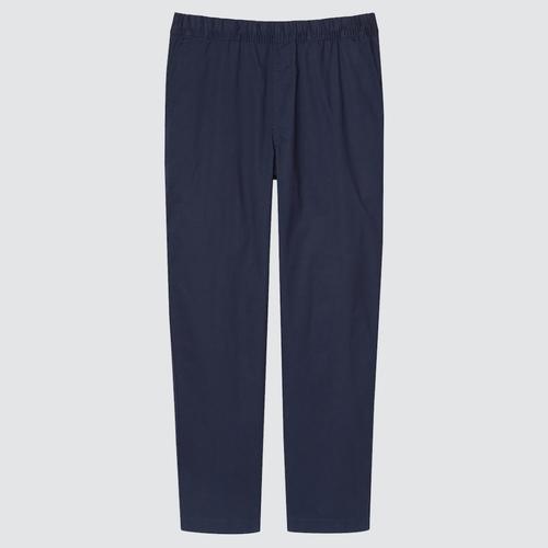 Men Cotton Relaxed Ankle Pants ( UNIQLO 
