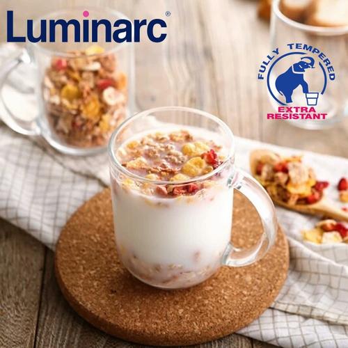 Gambar Luminarc Gelas Mug Troquet 250 ml - Gelas Kopi Tempered Glass - Gelas dari DAPUR_PRIMA Jakarta Utara Tokopedia