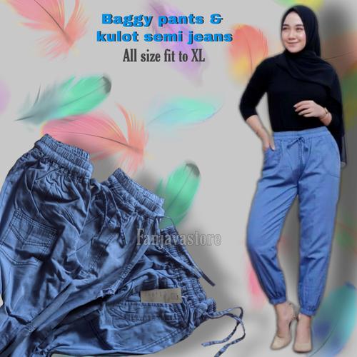 Jual Baggy Pants dan Kulot Panjang Semi 