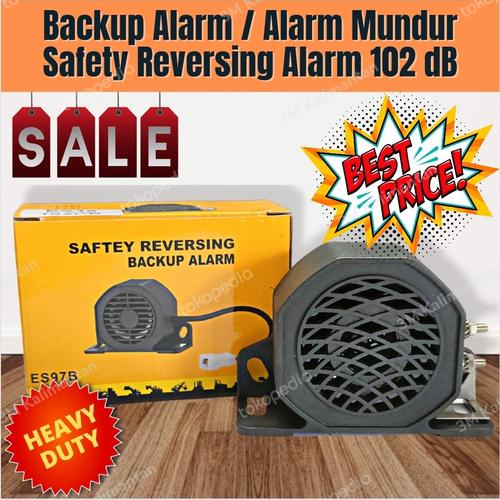 DC 12V-24V 105dB Beep Reverse Beeper Air Horn Warning Siren 6 Sound