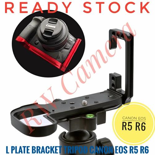 Jual L Plate Plat Tripod Canon EOS R5 R6 EOSR5 EOSR6 L Bracket