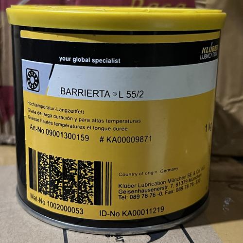 Jual Kluber BARRIERTA L55/2 Spindle bearing grease ORIGINAL 100 GERMAN