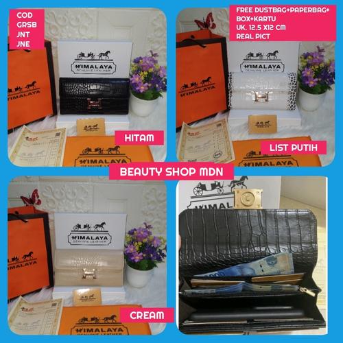 Promo DOMPET/POUCH HIMALAYA CROCO CREAM RANTAI Kota Medan