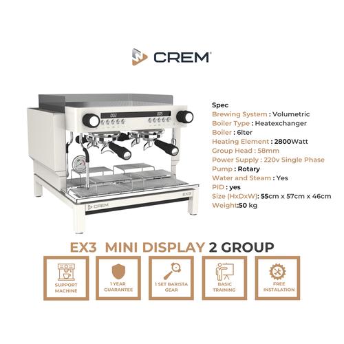 Jual espresso machine CREM EX3 MINI 2 