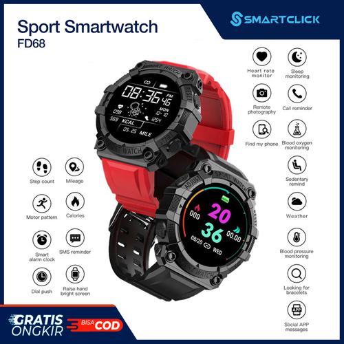 Promo Smart watch Sport Gear Sweatproof Support Android IOS - Kab.  Tangerang - SmartClick | Tokopedia
