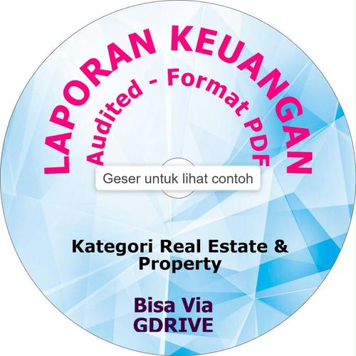 Gambar Laporan Keuangan Audited Emiten di BEI Kategori Property & Real Estate dari Data BEI Kota Semarang Tokopedia