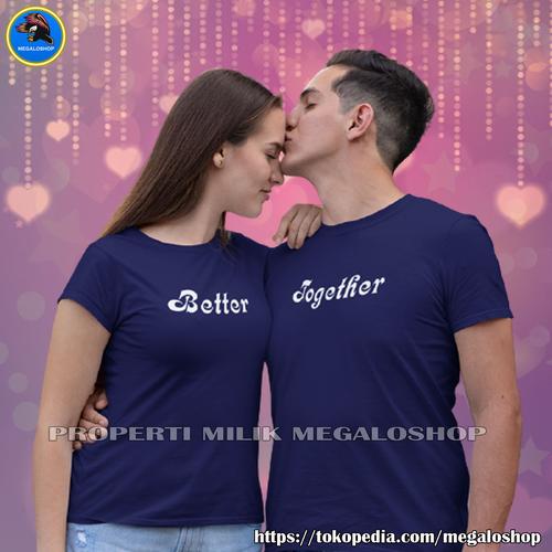 Jual Kaos T Shirt Couple Pasangan Pacar 