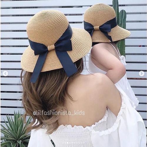 Daughter Straw Hat - Mom Hat 