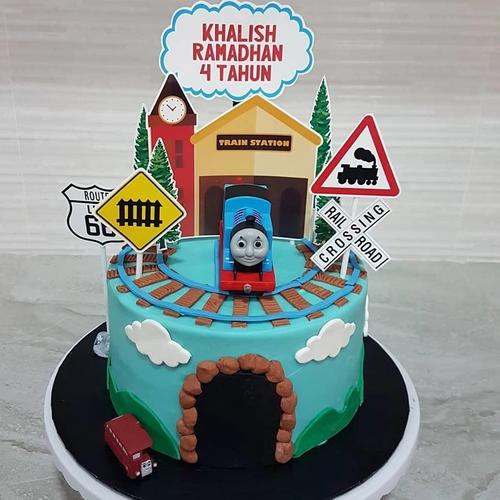 Jual Kue Ulang Tahun Thomas and Friends - Birthday Cake Kereta Api