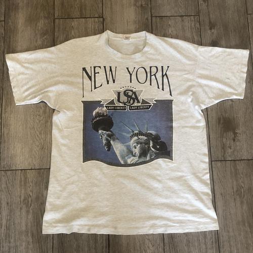 Vintage 90s shirt new york vtg kaos 