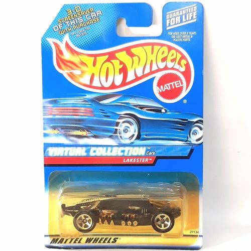 Jual HW HOT WHEELS LAKESTER VIRTUAL COLLECTION CARS COLL.NO.168 BLACK ...