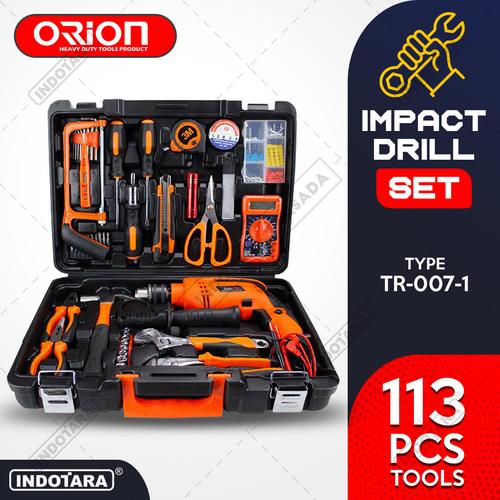 Gambar Hand Toolset / Tool Kit Set / Toolkit Toolbox Orion TR-007-1 dari PT. Indotara Persada Kab. Tangerang Tokopedia