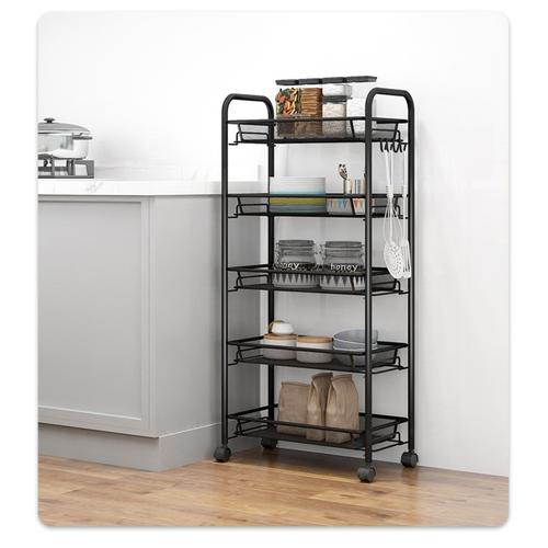 Jual Rak Trolly Roda Tray Wheel Rack 5 Susun A962 - Putih - Jakarta ...