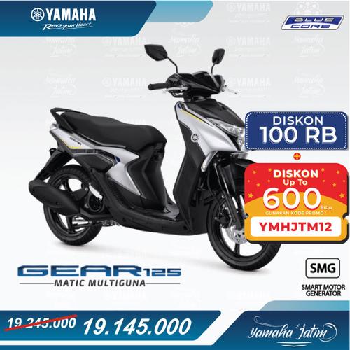 Gambar Yamaha Gear 125 Standard Version Surabaya - Hitam dari Yamaha Jatim Official Kota Surabaya Tokopedia