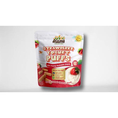 Gambar Snack Strawberry Yoghurt Puff Alami dari Segari Kota Tangerang Selatan Tokopedia