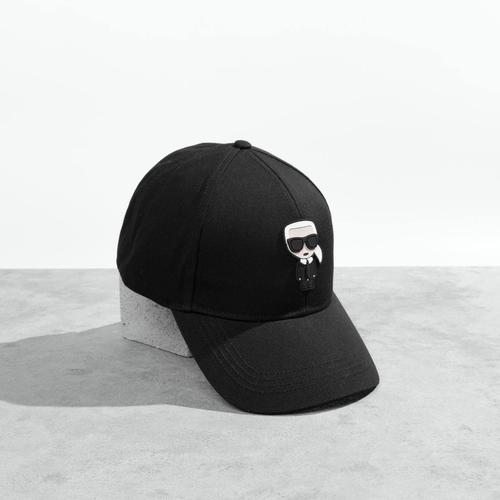 KARL LAGERFELD Iconic Karl Cap Black 
