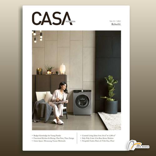 Gambar Casa Indonesia REBUILD edisi 2021 dari MRA Media Official Store Jakarta Selatan Tokopedia