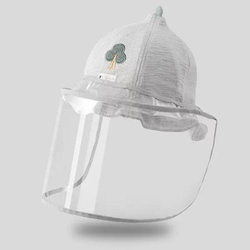 Gambar Topi bayi anti corona Topi bayi untuk imunisasi anti droplet bucket - Abu-abu, 46 - 4-9 Bulan dari Baby Angeline Shop Jakarta Utara Tokopedia