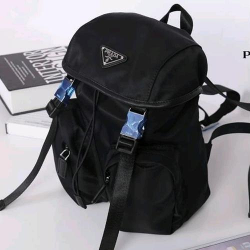 Tas ransel backpack mini Prada nylon 