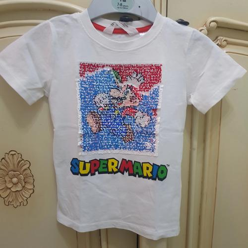 Jual H\u0026M Kids T shirt Super Mario 
