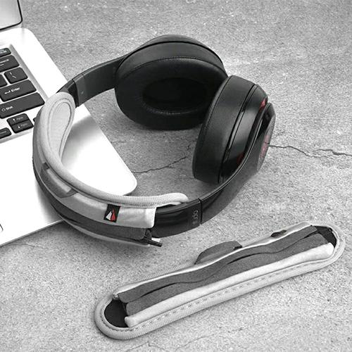 acagedem headphone case kulit sarung pelindung tali untuk selubung pengisi daya