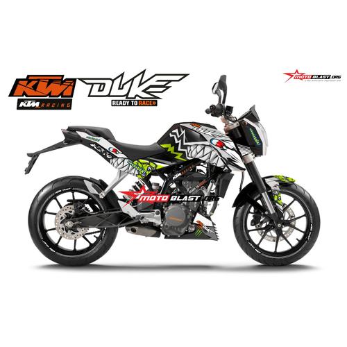 Jual Decal stiker KTM Duke 125 200 250 