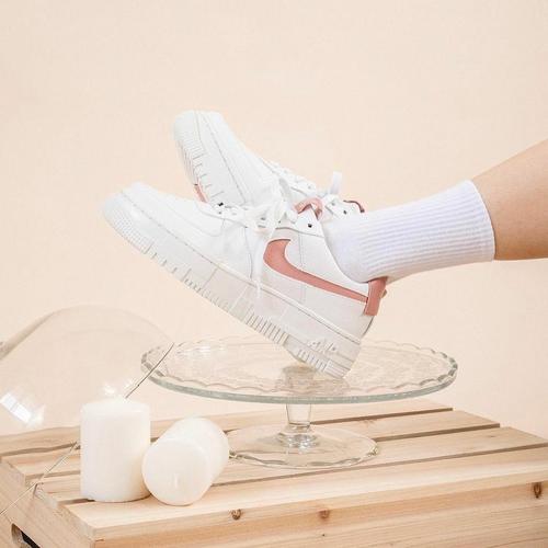 air force 1 pixel rust pink