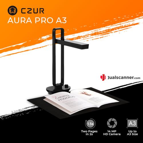 Gambar Scanner CZUR Aura Pro A3 Document Camera - 14 Megapixels - (Legal/A3) dari Jual Scanner Official Jakarta Barat Tokopedia
