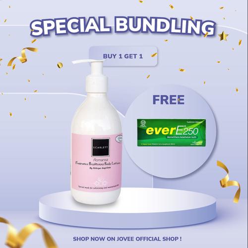 Gambar Scarlett Brightening Body Lotion Romansa FREE Ever E 250 12 Kapsul dari Jovee Jakarta Timur Tokopedia