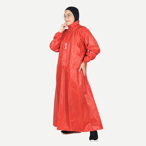 Gambar Jas Hujan Gamis Syari Jumbo Perempuan Wanita Muslimah Red Series dari Terpalpickupid Kab. Bandung Tokopedia